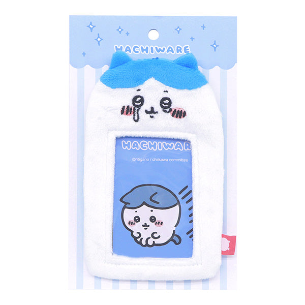 Hachiware Fluffy Photo Card Holder