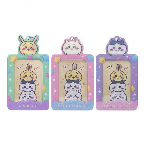 Chiikawa Plastic Card Holder (Usagi / Chiikawa / Hachiware)