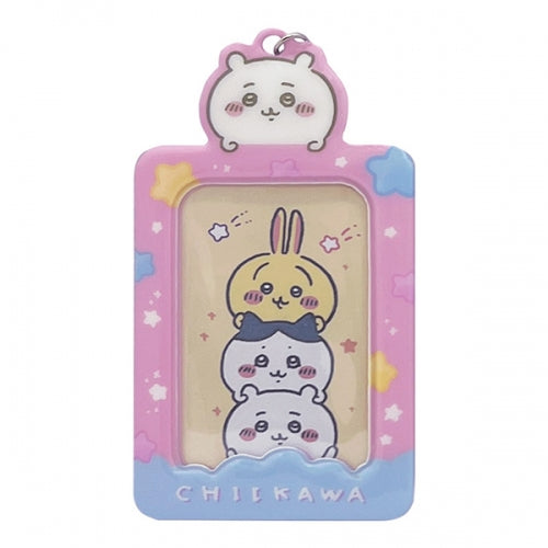 Chiikawa Plastic Card Holder (Usagi / Chiikawa / Hachiware)