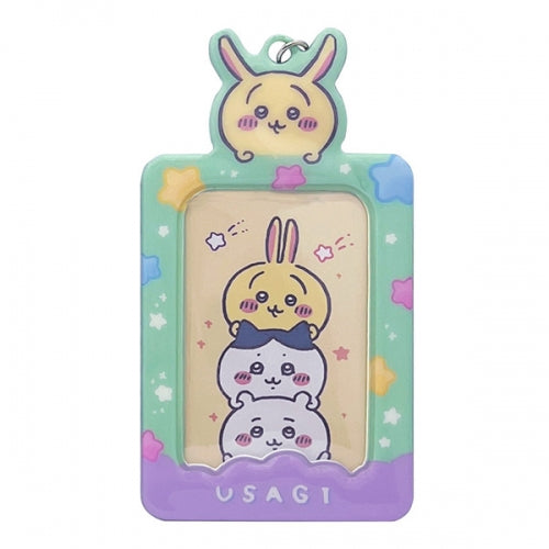 Chiikawa Plastic Card Holder (Usagi / Chiikawa / Hachiware)