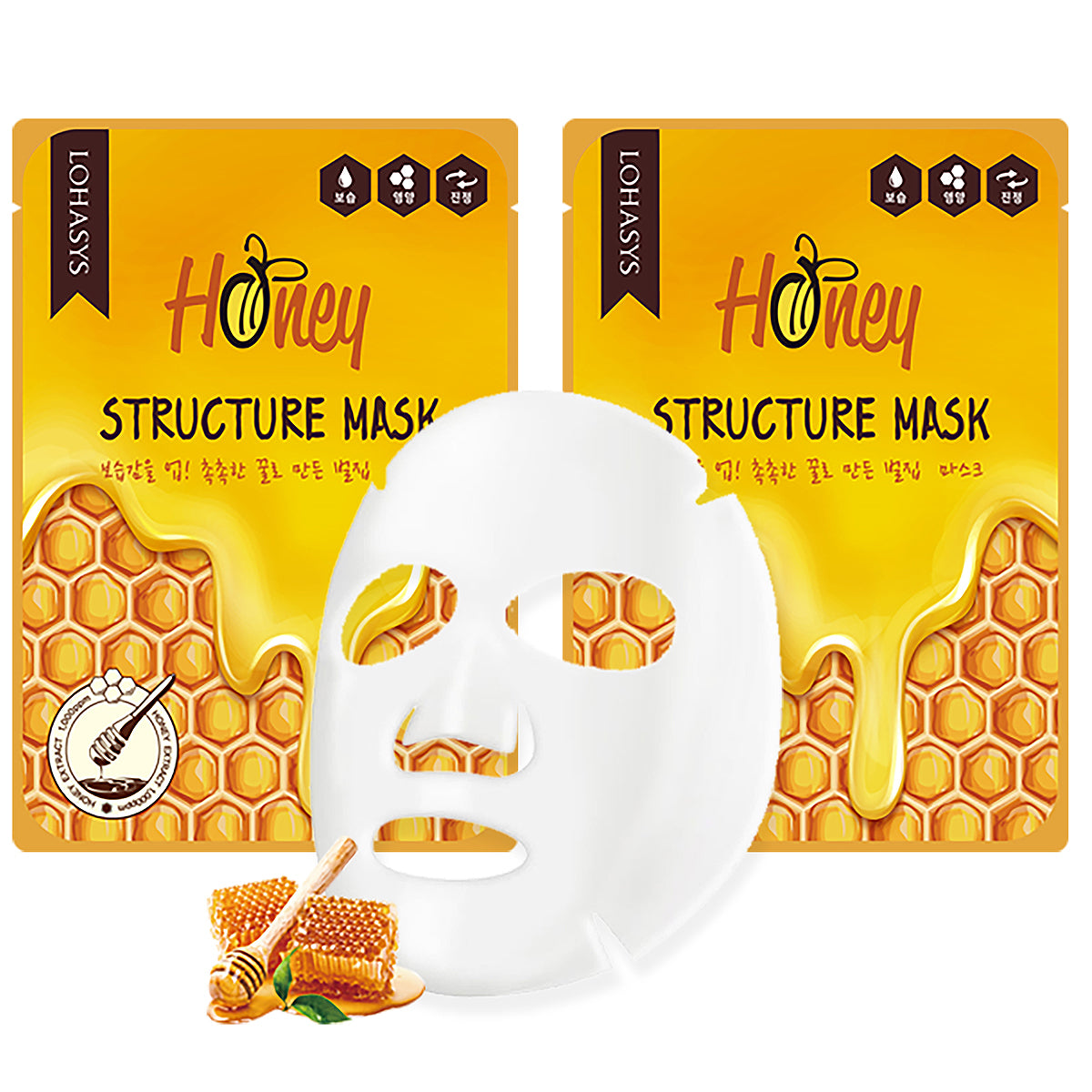 Lohasys Honey Structure Mask 10ct x 3