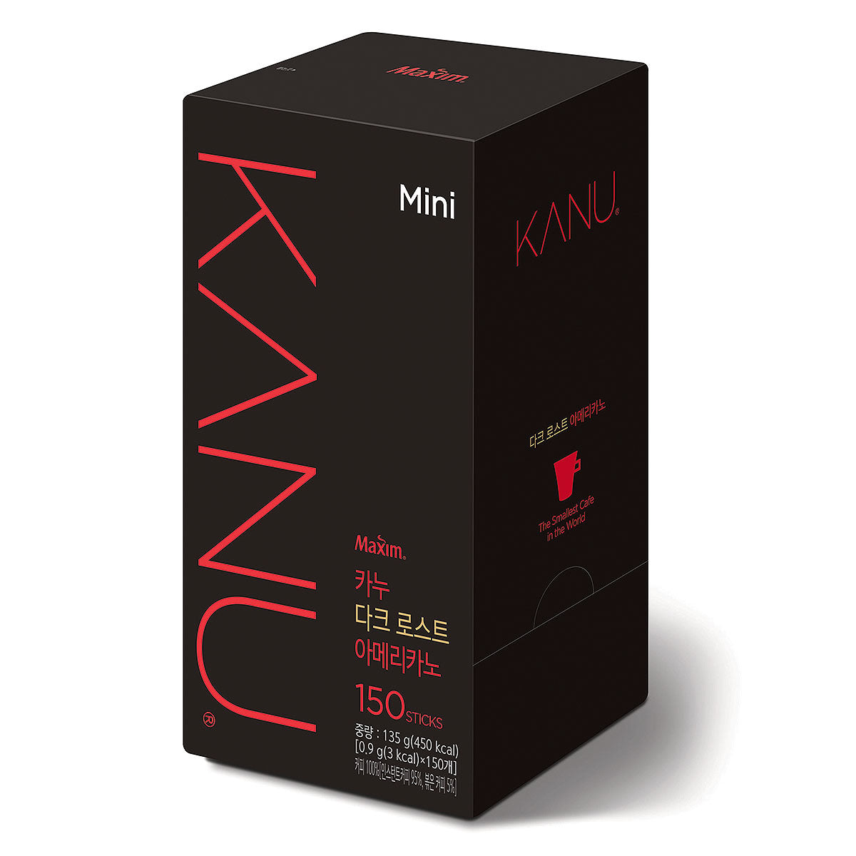 Kanu Mini Dark Roasted Coffee 0.9g x 150sticks