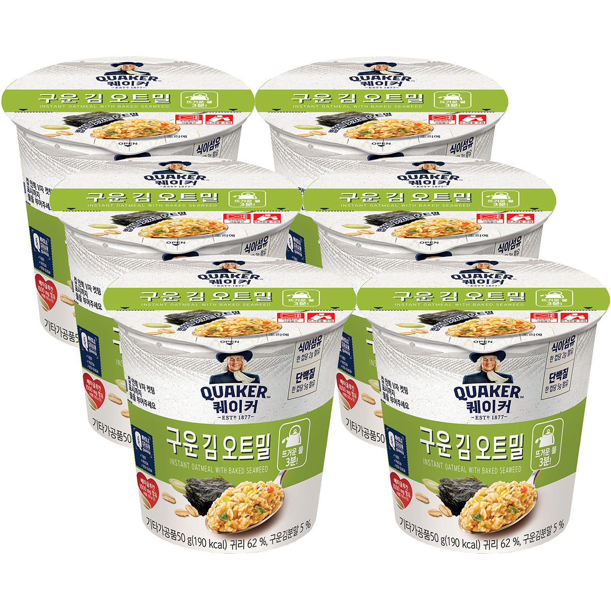 Quaker Instant Oatmeal 50g x 12