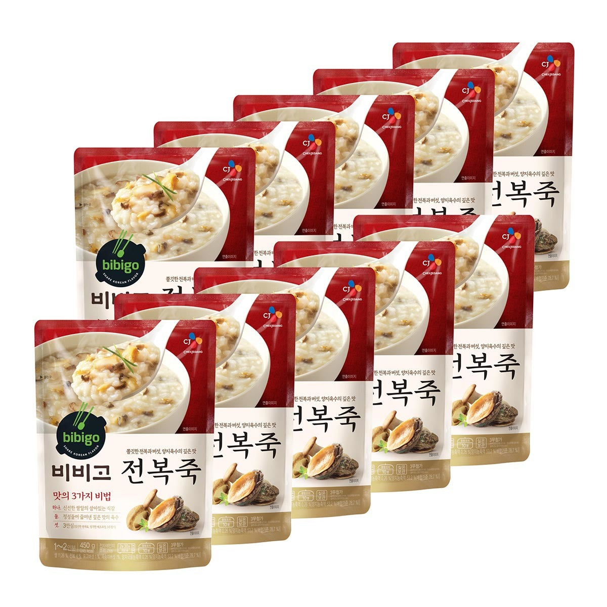 비비고 즉석죽 450g x 10개