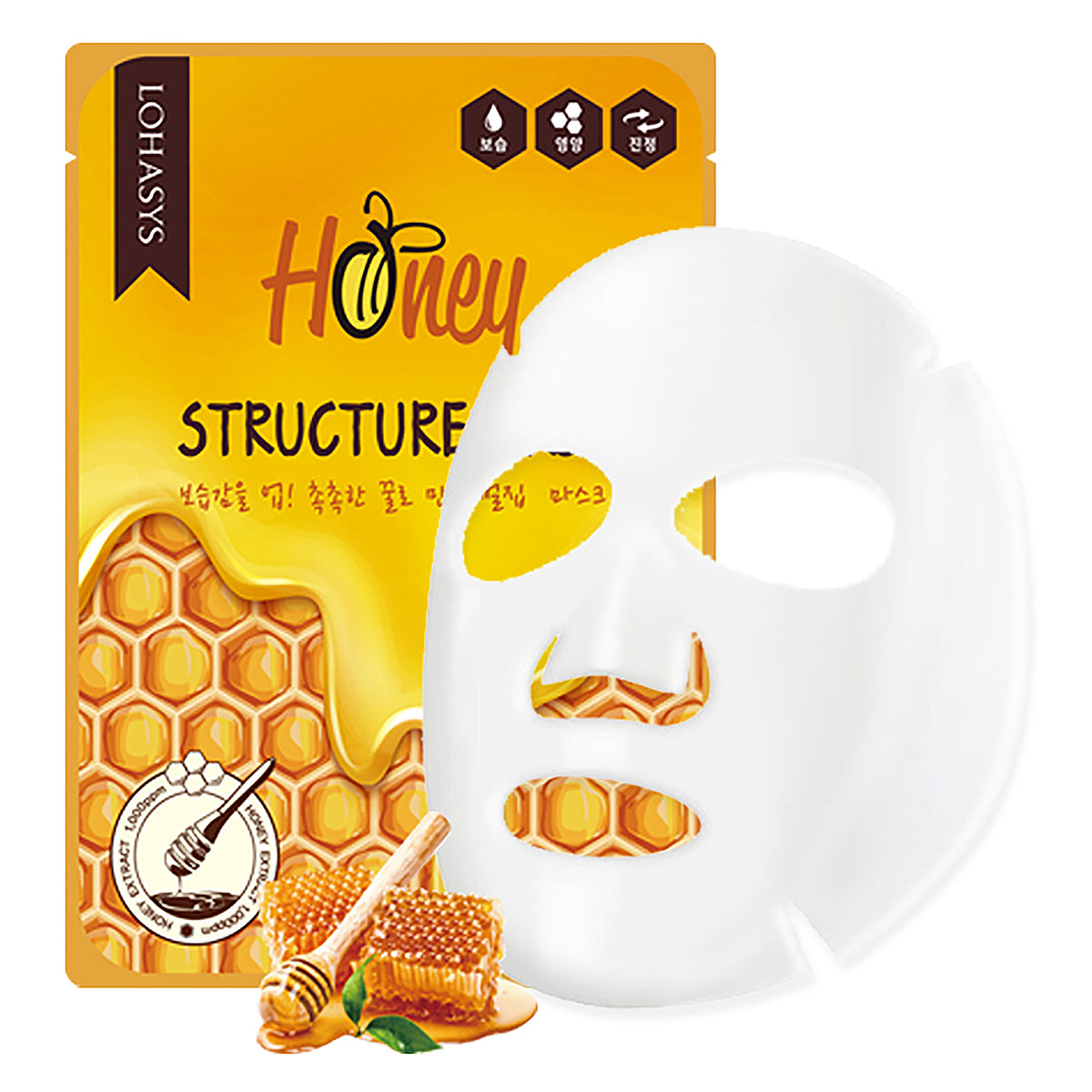 Lohasys Honey Structure Mask 10ct x 3