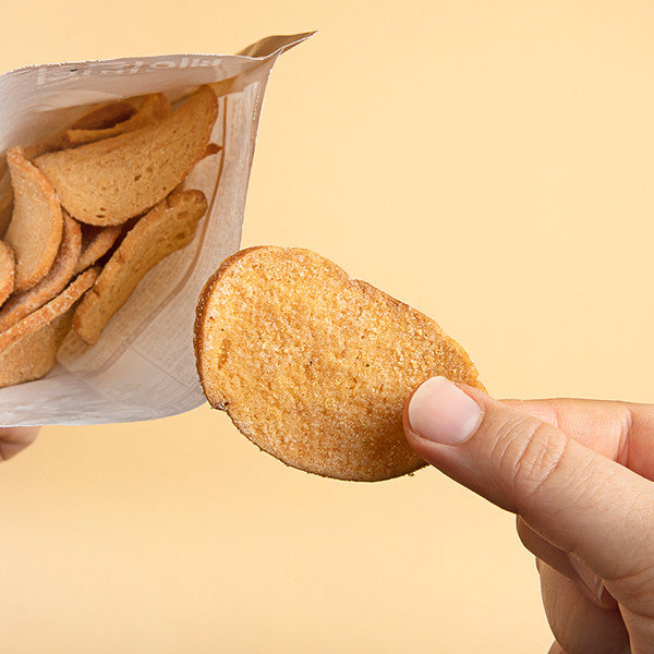 Gourmet Bagel Low-calorie Bagel Chips (Honey Butter/Garlic Butter) 4 packs