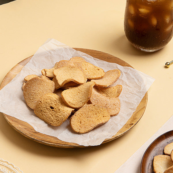 Gourmet Bagel Low-calorie Bagel Chips (Honey Butter/Garlic Butter) 4 packs