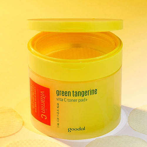 Goodal Green Tangerine Vita C 濟州青橘維他命C 化妝棉 140ml/70片