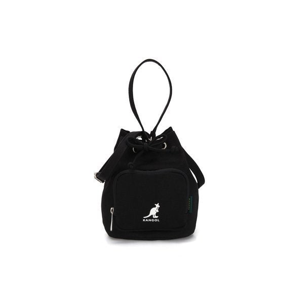 KANGOL Lucky Canvas Bucket Bag 3850 Black