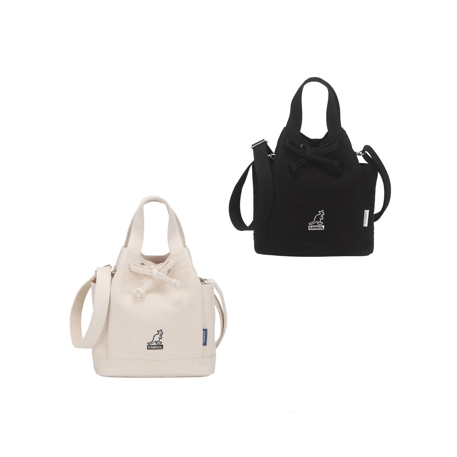 KANGOL Sally Canvas Bucket Bag 3810 2 Color