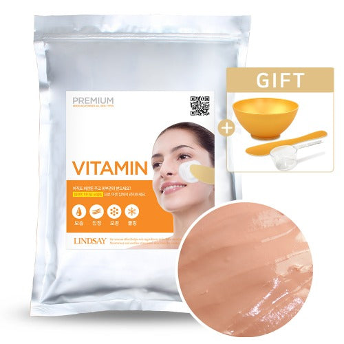 Lindsay Premium Vitamin Modeling Pack (Zipper Bag) 1kg + Pack Tool